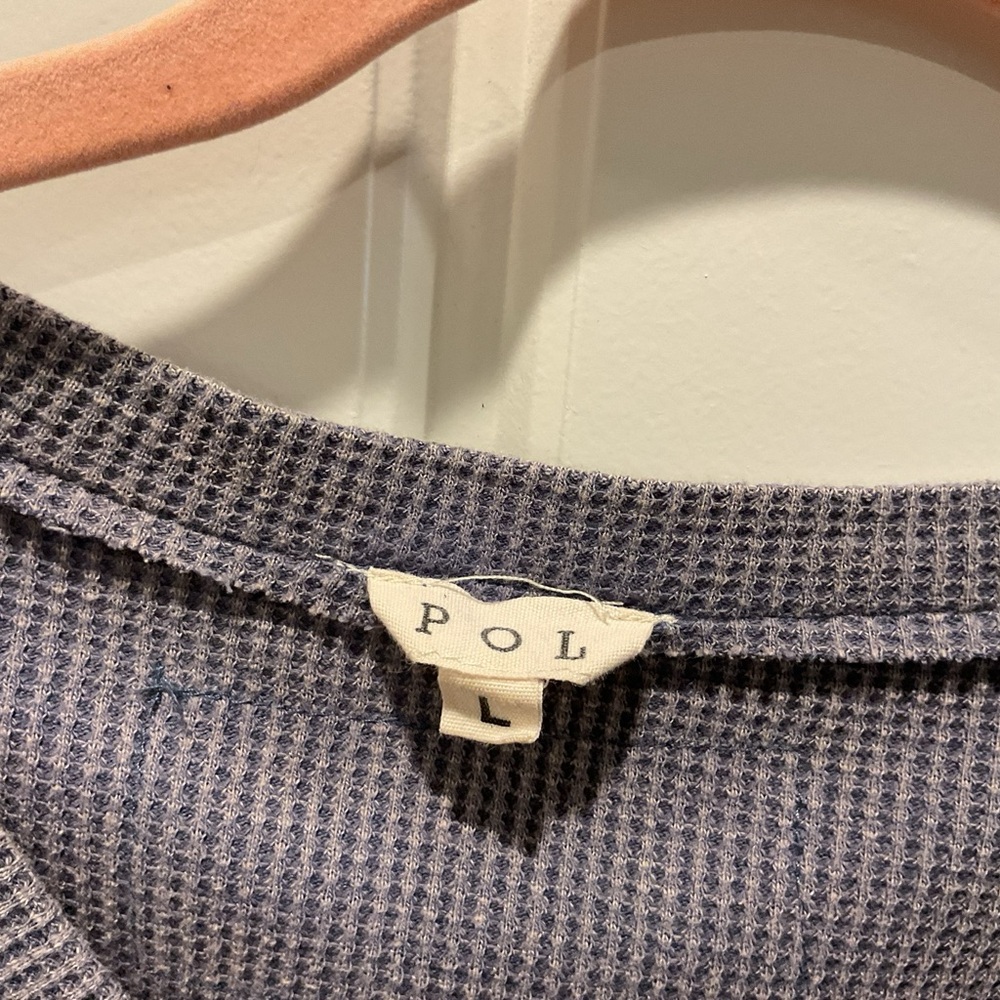 Pol Gray And Brown Patchwork Sweatshirt - image 4